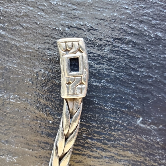 John Hardy SS & Black Sapphire Bracelet - Picture 13 of 15